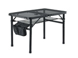 Gardeon BBQ Camp Table, 60*40*56 Portable Foldable Lightweight Grill Outdoor Metal Table 2.5kg XFEL-TABLE-MESH-60-BK