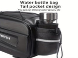 bicycle saddle bag, cycling accessories, large capacity saddle bag, weather-resistant bike bag, V1106-139-WHI-15137