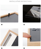 Interchangeable frame - drawing - Interchangeable frame A4 - Children's artwork V1188-ZXY-131-023