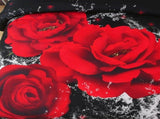 Red Rose Belgravia Dahlia Quilt / Doona / Duvet Cover set V745-AQ043307SK3
