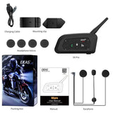 1200M Bluetooth Motorcycle Helmet Intercom Headset V728-PB1005004983273542