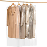 30 Pieces Garment Covers Dustproof Cover Dustproof Pouch Transparent Protective Covers For Dress V1188-MS-227-1106