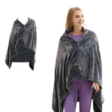 Heating Blanket Electric Heated Scarf Double-Sided Coral Velvet Loose Coat Warming Body for Men and V1369-AZ3-W-21130