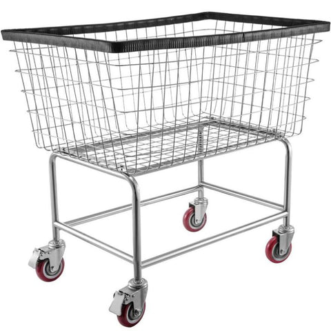 VEVOR Wire Laundry Cart Wire Laundry Basket 4.5 Bushel Heavy Duty w/ 5'' Wheels V952-XYCDG200F-D000001V0