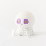 Adorable Mini Skull Night Light, Cute Halloween Decor with Squishy Silicone Body, Tap-Controlled RGB V1341-ZY-52DU9A9N-RGBLIGHT