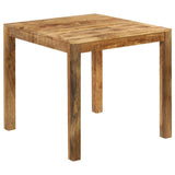 Dining Table Solid Mango Wood 82x80x76 Cm 43_246704