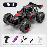 2.4G remote control car, high-speed off-road car, remote control toy for kids, four-wheel drive car, V1102-823-93606-RED-THREE-ELECTRICSYSTEMS