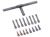 Multipurpose Screwdriver Set S2 Alloy Steel Ratchet Driver Bits for Home Repair Car Maintenance V1294-YM0901-3114250024411