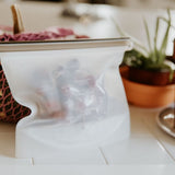 Silicone Zip Lock Food Pouch Bundle - 4 Sizes V573-ZIPALL4