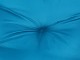 Garden Bench Cushion Light Blue 180x50x7 Cm Fabric 43_314972