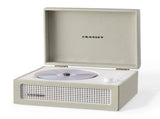 Crosley Voyager Portable Retro CD Player with Stereo Bluetooth Speakers, FM Radio - Dune V398-CR3517A-DU