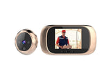 Wireless Digital Door Peephole LCD Display Door Viewer with Camera Home Security System -Gold V1263-JX-6265
