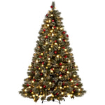 Snowy Bristle 2.3m Multicolour Pre-Lit Christmas Tree with 1587 Tips 112_SENSB100