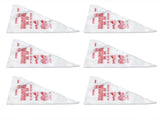 1000PCS Disposable Pastry Piping Bags Icing Fondant Cake Cream Bag Cake Decorating Tools V1294-YM0901-3118210114611
