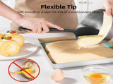 Silicone Spatula Set with 600 Degrees Fahrenheit Heat Resistant V1258-DP02-C-354