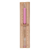 Rotating Hourglass Wall Mounted 15 Minute Wooden Sauna Sand Timer Clear Scales Explosion Proof for V1294-YM0901-3111250206011