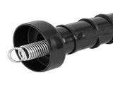 10x Electric Fence Gate Handle Compact Insulated Spring Handles with Hook Black V201-QUEW13221661