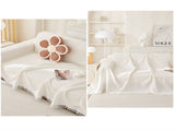 180*340CM Yellow Premium Polyester Sofa Throw Blanket, Multi-Seasonal Use, Sofa Protector V888-ELOSUNG21119