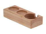 3Hole Composite Wood Coffee Handle Holder Rack Base Coffee Tamper Stand for Bar Coffee Shop V1294-YM0901-3113210122111