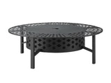 Grillz Fire Pit BBQ Charcoal Smoker Portable Mesh Pits Outdoor Camping Fireplace FPIT-YH-BBQ-3IN1-DESK