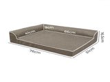 Pawz Orthopedic Dog Bed M Coffee PT1237-CF-M_NZ