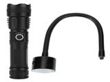 2 in 1 USB Rechargeable LED Flashlight Working Light with Magnetic Base for CNC Milling Machine V1294-YM0901-3119200103711