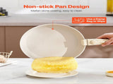 17 Piece Pots and Pans Set Nonstick, Detachable Handle Cookware, Space Saving Induction cookware V952-LGTZLGKCSB6GGB3OFV0