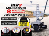 Gen3 Mini Mover 12V 550W Electric Motorised Jockey Wheel NT0405-XG3