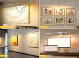 Picture Light for Plug in 24inch, Dimmable LED Art Photo Light with Remote, 3000K Warm White V1171-CB-BOM001363-AU