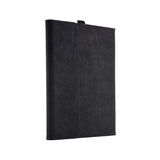 Black Leather Tablet Case For Microsoft Surface Pro X With Power Bag - 13 Inch PRL-6091191060DBT