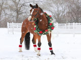 Christmas Horse Leg Wraps Standing Wraps for Horses red Horse Leg Protectors Horse Leg Wraps Wraps V1192-AZ-W-3013