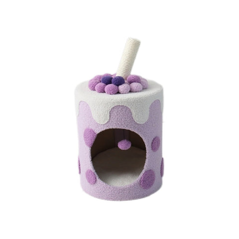 CATIO Purple Bubble Milktea Cat House V390-C7284