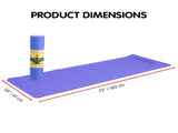 Powertrain TPE Yoga Exercise Mat Home Gym Pilates Fitness 8mm Thick in Light Purple YM-TPE-DHG-BU