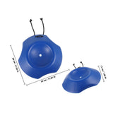 Blue PP Wheel Chock Wedge for Car Rv and Trailer Secure Parking Anti Slip V1369-AZ3-W-14578