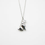 Gift Box - Dog White Gold Aroma Necklace Purify Oil Blend V760-GBAJ - 26