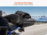 Motorcycle Top Case, Universal Durable PP Material Motorbike Tail Box with Reflective Panel, 48L V952-MTCSLDXHS48LY0GRXV0