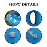 Dog Swimming Pool Floating Boat Pet Toy Inflatable Pet Floating Raft for Outdoor Water Games V1294-YM0717-10014068