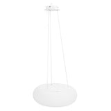 Pendant Light Round Milky White PC Lampshade LED Height Adjustable 3 Color Temperature Stepless V1294-YM0901-3119240156811