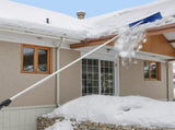Snow Roof Rake, 60cm PP Plastic Blade, 1.18-5.55 m Adjustable Roof Snow Scraper with Wheels, V952-WDPZ20FTGBSSJ5WOZ001V0