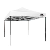 Instahut Gazebo Pop Up 3x3m w/Base Podx4 Marquee Folding Outdoor Wedding Camping Tent Shade Canopy GAZEBO-T-3X3-F-WH-BASE