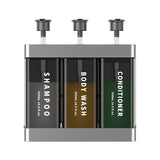 Soap Dispenser 3 Chamber Hand Press Soap Pump for Bathroom Kitchen Hotel Desktop Or Wall Hanging V1294-YM0901-3112250046213