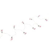 Light String 100LEDs Copper Wire Light String Artificial Rose E27 Bulb Children's Room Bedroom V1294-YM0714-3119210169011