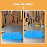 Garage Organization Pallets, Blue Plastic, Moisture Isolation, Heavy Load Stability, Easy Setup V1369-AZ3-W-19286