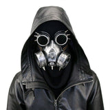 Steampunk Gas Mask Goggles Spikes Skeleton Warrior Death Mask Masquerade Cosplay Halloween Costume V1294-YM0717-10123671