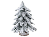 45cm Flocking Christmas Tree with Lights PVC Mini Christmas Tree Artificial Holiday Tree Christmas V1294-YM0716-220715CS021