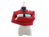 PU Leather Straitjacket Style Arm Binder & Posture Corrector with Adjustable Straps V888-ELOSUNG29405