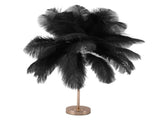 Decorative Table Lamp 30PCS Feathers USB Rechargeable Light Touch Control Desk Light Built in V1294-YM0901-3119230088511