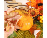 45cm Fall Wreath - Thanksgiving Wreath, Artificial Fall Garland, Welcome Wreath Decorations V1263-JX-1604