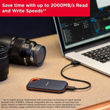 SanDisk 2TB Extreme PRO Portable SSD V2 V28-HDDSAN2TSDSSDE81