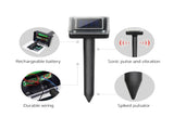 Gardeon Snake Repeller 20X Ultrasonic Solar Powered SR-SNAKE-BRI-20-BK-COM